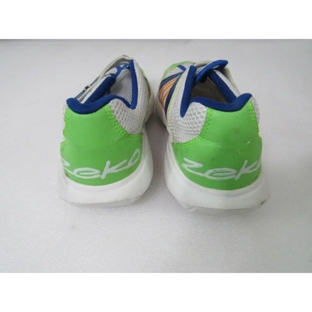 Zeko Drainable Unisex Fish Boating Lime Green Blue Water Shoes M Sz 8 W Size 9.5